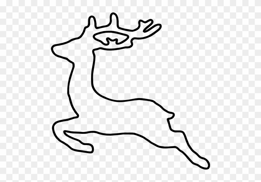 Baby Deer Silhouette Clip Art Clipart Panda Free Clipart - Outline Deer #369796