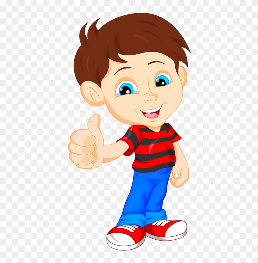 Album - Cute Little Cartoon Boy - Free Transparent PNG Clipart Images