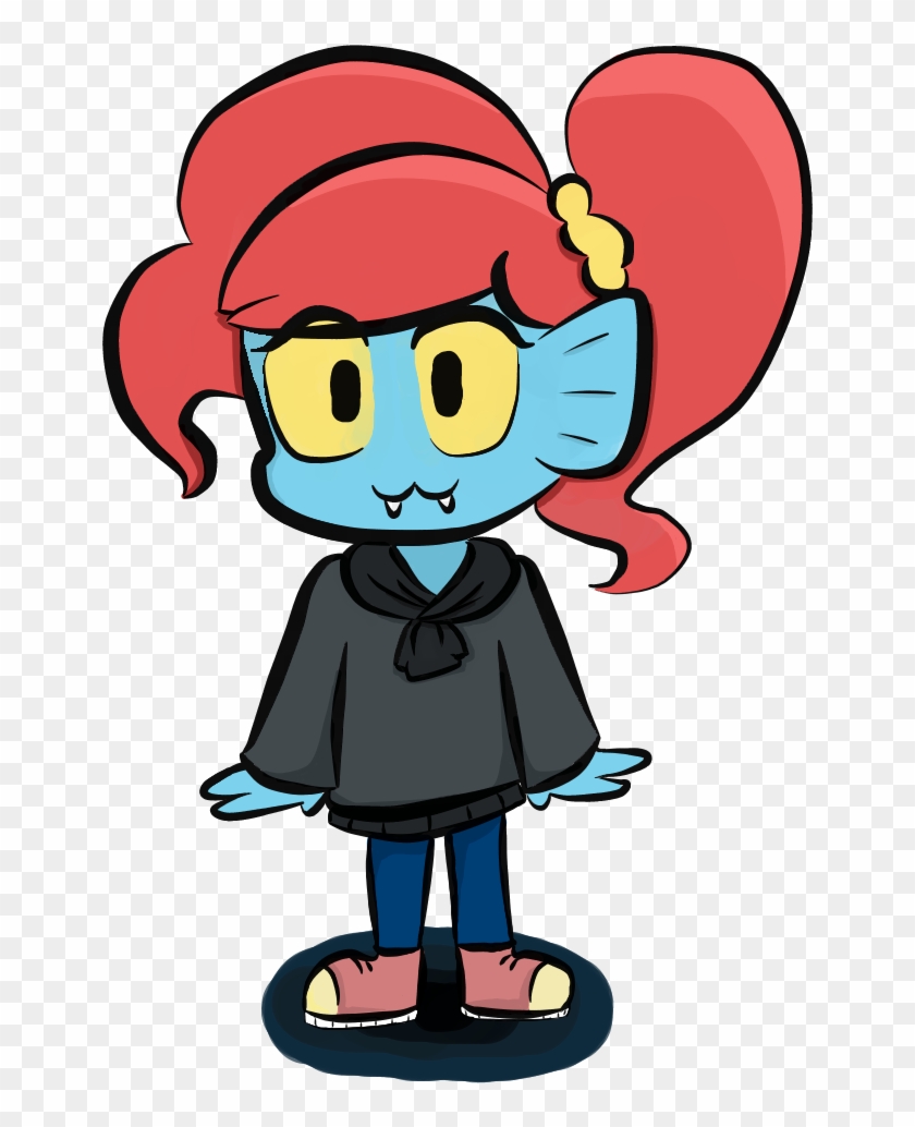 Undyne [art Collab With Jaffa-cat] By Louise5676 - Baby Undyne Png #369863