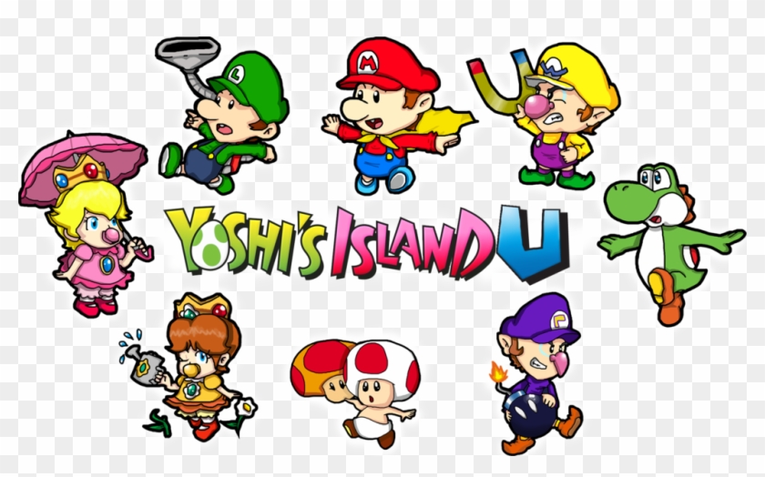 Yoshi's Island U By Zieghost - Yoshi Island Ds Babys #369880