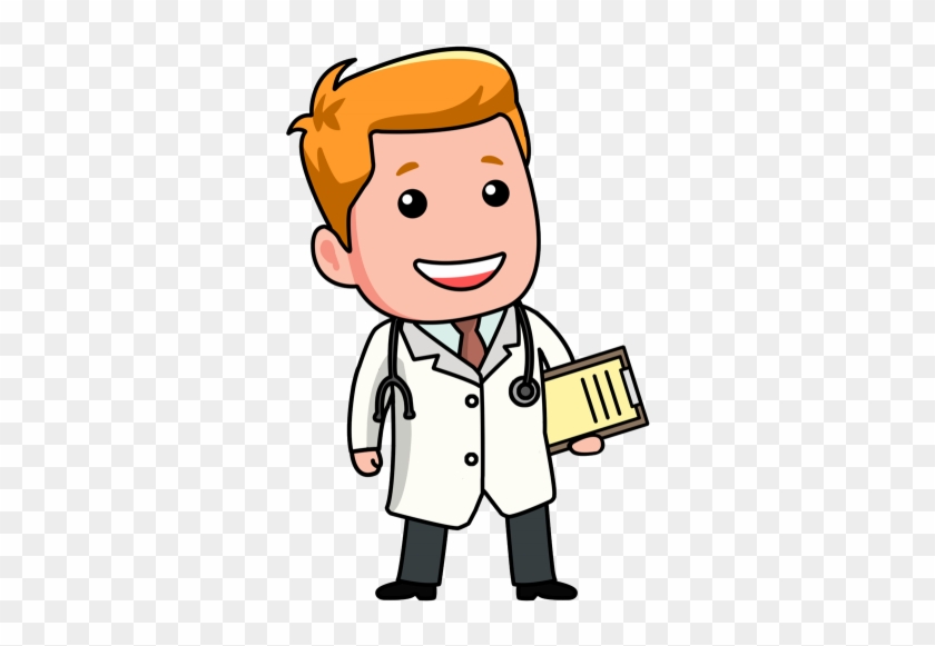 Doctor Clipart Black And White Free Images - Doctor Cartoon #369973