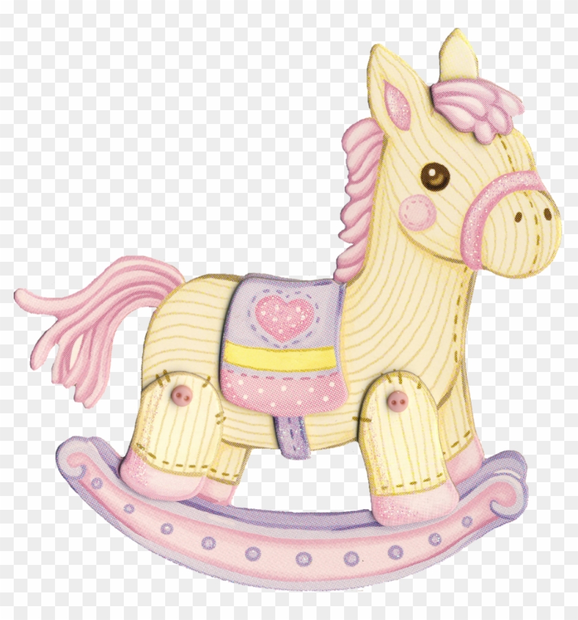 Babies Room - Pink Rocking Horse #370003