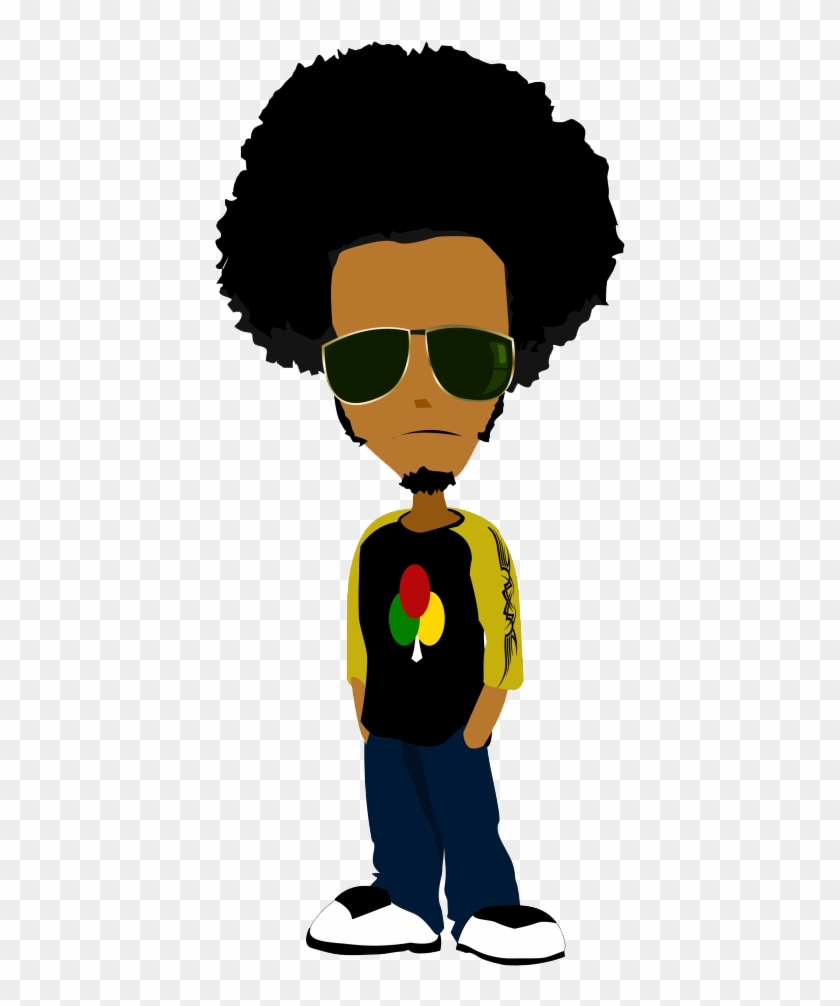Afroman Vector By Drawingboi On Deviantart - Afro Man Png #370058