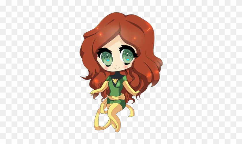 Jean Grey By Yukibean - Chibi Art Jean Grey #370063