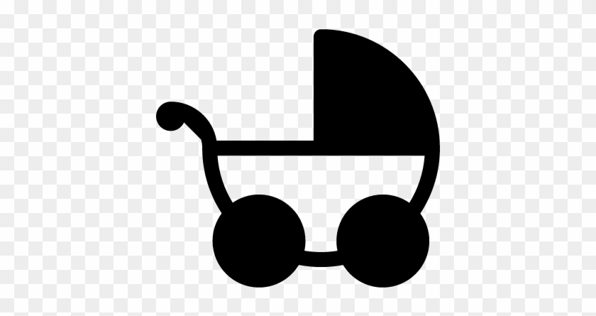 Old Baby Stroller Vector - Nanny Icon Png #370108