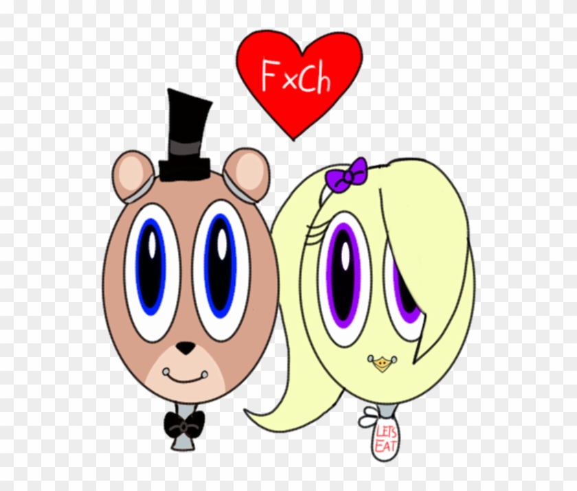Freddy X Chica - Cartoon #370132