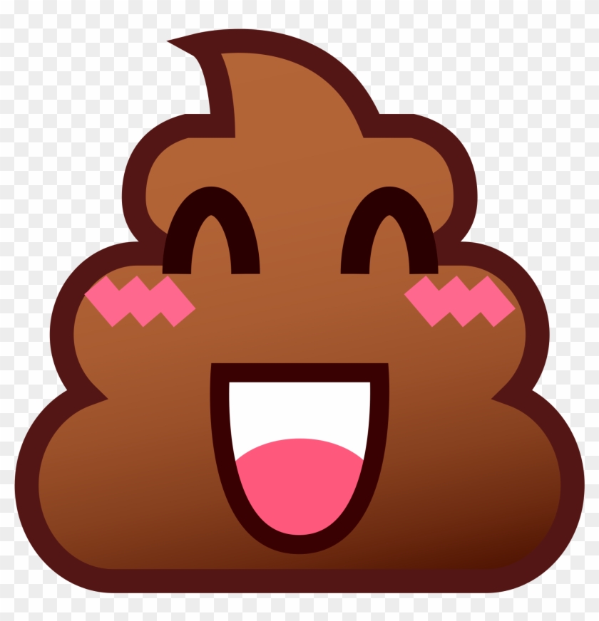 Gag Gifts, Fake Poop - Kawaii Poop Emoji Pillow Case #370157