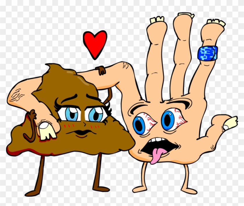 Poop Emoji X High Five Emoji Commission By Suchgreatheights - Emoji #370167