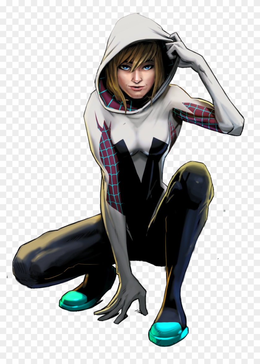 Spider Man Unlimited - Spider Gwen Comic Png #370179