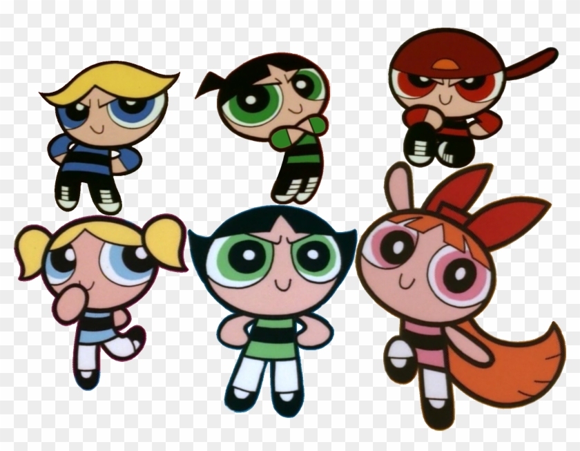 The Rowdyruff Boys And The Powerpuff Girls - The Rowdyruff Boys And The Powerpuff Girls #370235