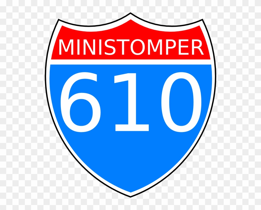Generic Interstate Sign Clip Art At Clker - Ain Mlila Logo #370253