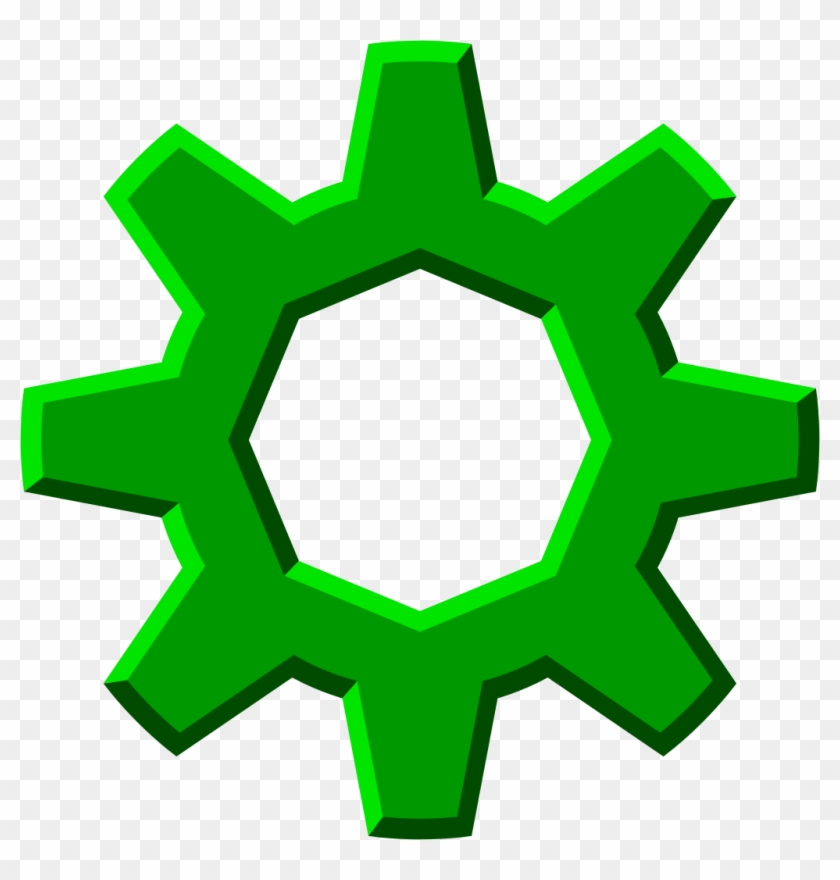 Computer Icons Gear Sprocket Clip Art - Gear Settings Icon Png #370263