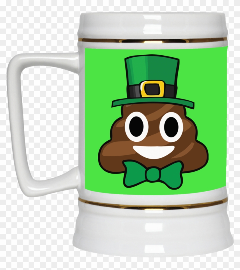 Leprechaun Poop Emoji Funny St - Goodbyes Are Not Forever Mugs #370351