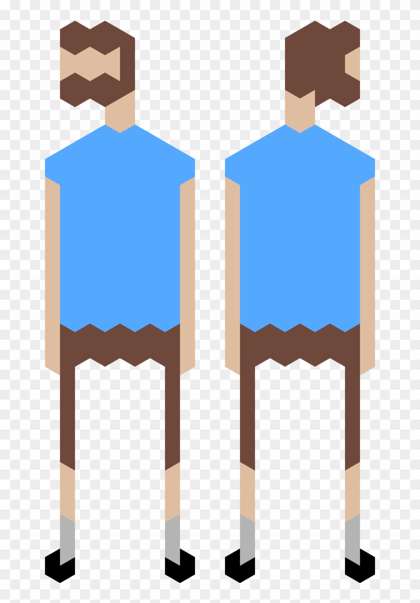 Generic Character Model Flat - Generic Character Model Flat #370412