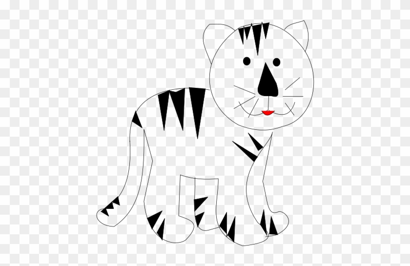 Tiger Ugly Clipart Icon Png - Tiger #370438