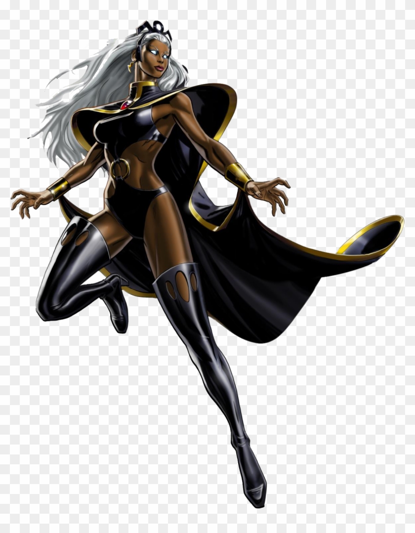 Storm X Men Png Clipart Png Mart Rh Pngmart Com Black - Storm X Men Png #370444