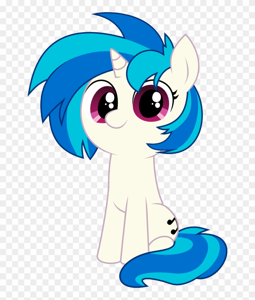 Vinyl Scratch Vector By Crimsonbeat - Cute Vinyl Scratch Mlp #370485