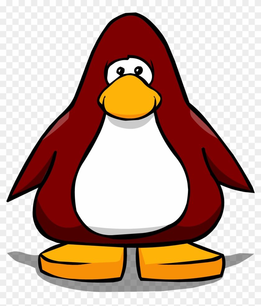 Dark Red From A Player Card - Club Penguin Ninja Mask #370522