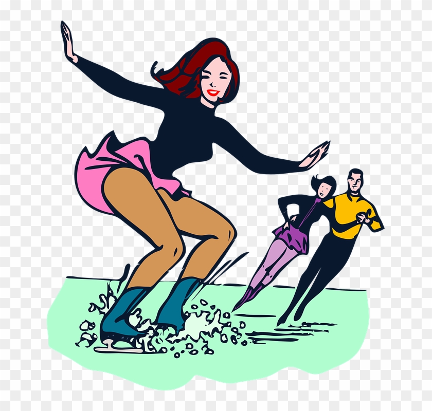 Pin Ice Skating Clipart - Ice Skaters Animated Gifs #370556