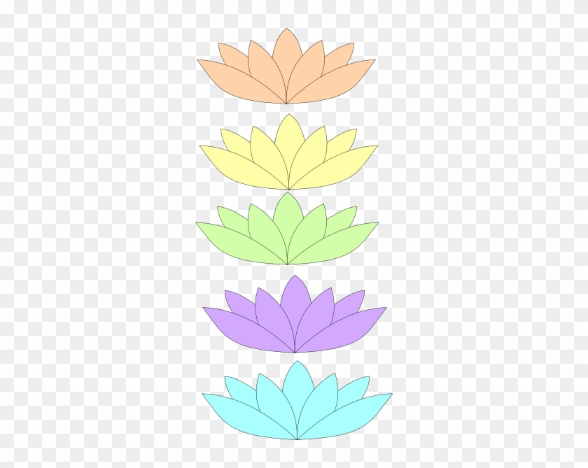 Pastel Petals Clip Art At Clker - Pastel Petals #370566