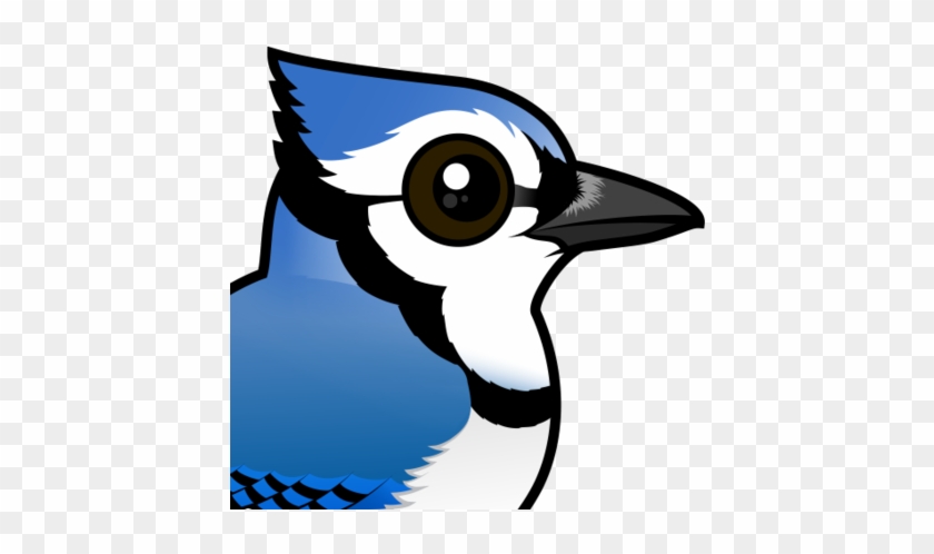 The Blue Jay Is A North American Jay, A Bird With Predominantly - Blue Jay Bird Cartoon #370575