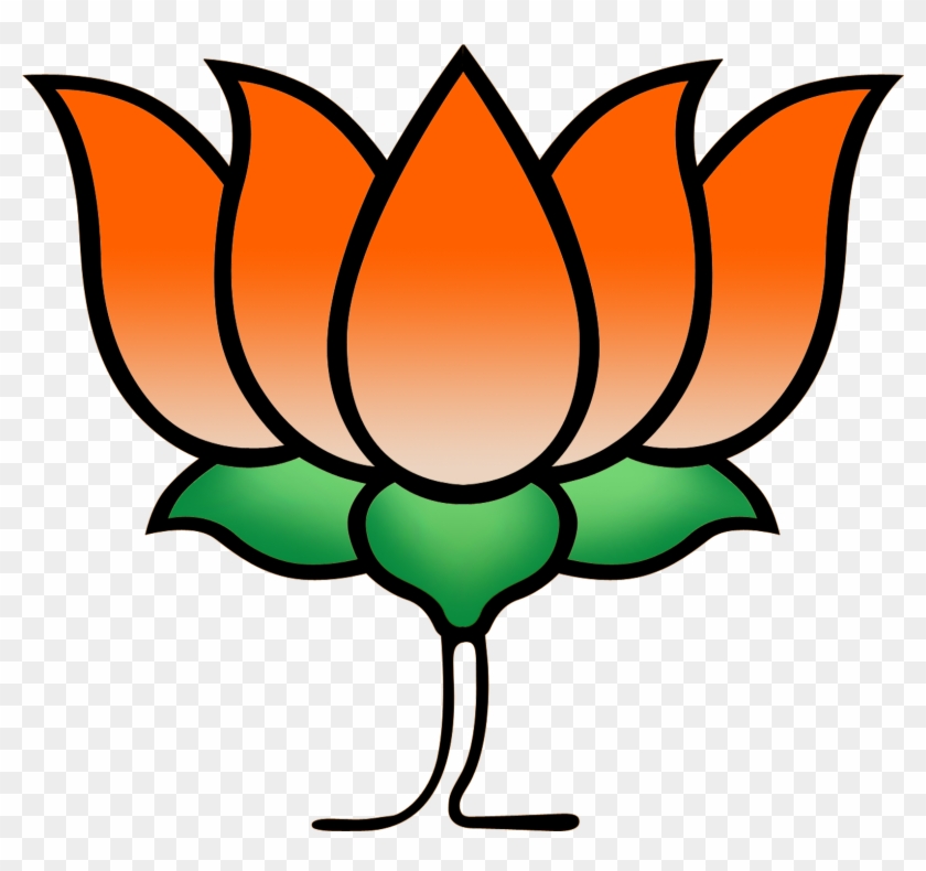 Kamal Bjp Clipart - Bjp Lotus #370585