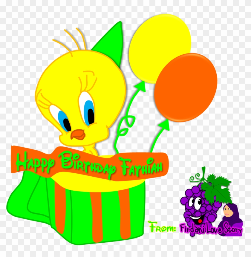 Kartun Tweety Free Cliparts That You Can Download To - Happy Birthday Tweety Clipart #370618