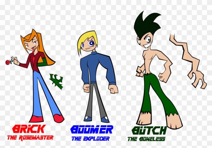 Powerpuff Girls And Rowdyruff Boys Base - Cartoon #370704