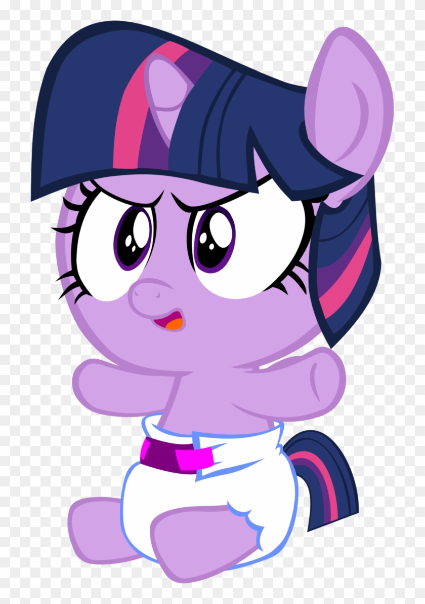 Baby Princess Twilight Sparkle Angrily Sitting By Megarainbowdash2000 - Mlp Twilight Sparkle Baby #370736