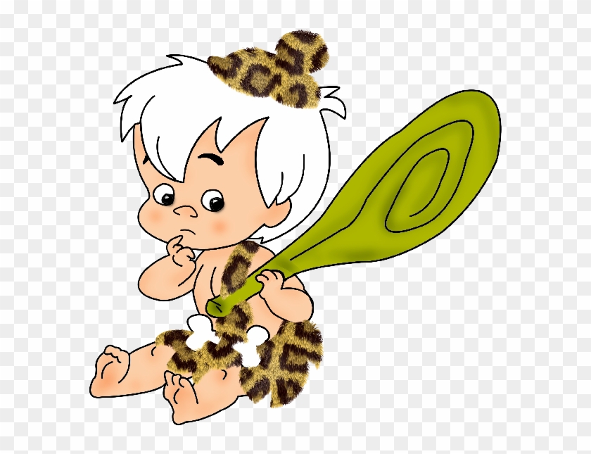 Baby Flintstones Baby Cartoon Characters Baby Clip - Flintstones Bam Bam Png #370756