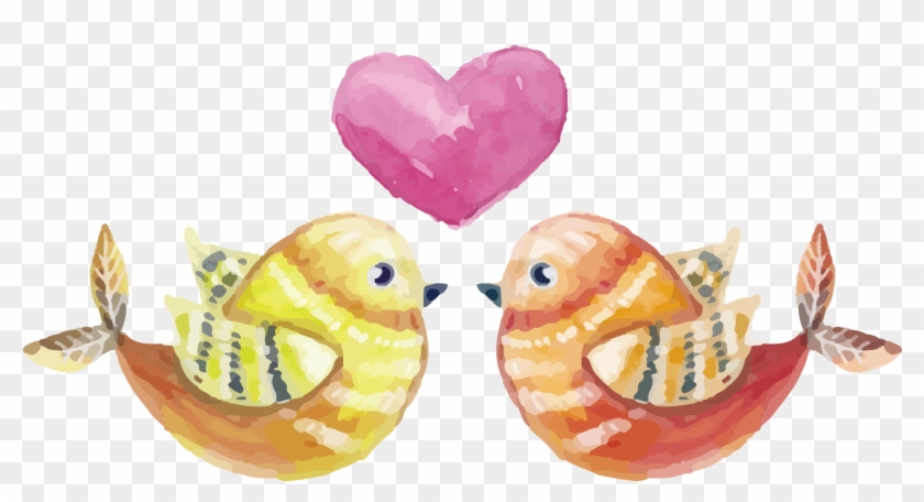 Vector Love Birds - Vector Love Birds #370840