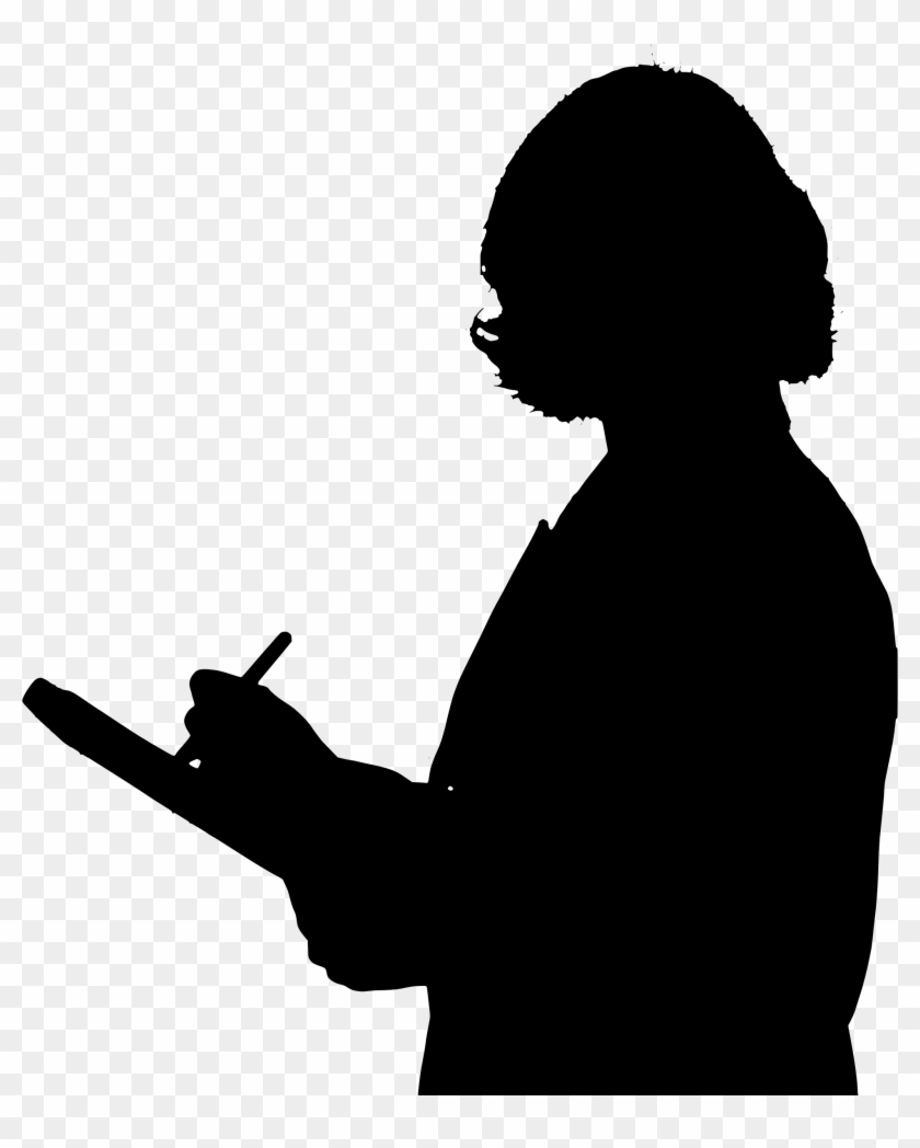 Clipart - Teacher Silhouette Png #370815