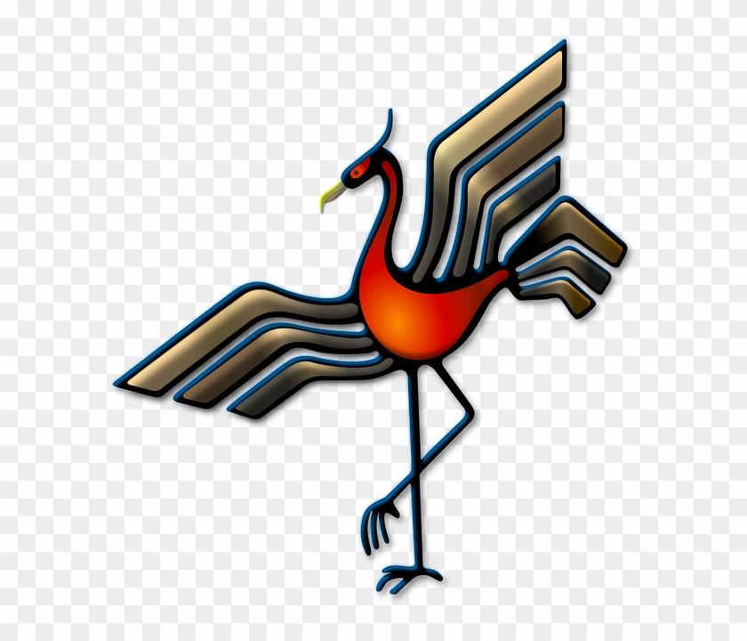 Plumes Stork, Beak, Bird, Feathers, Plumes - Bird Emblem #370814