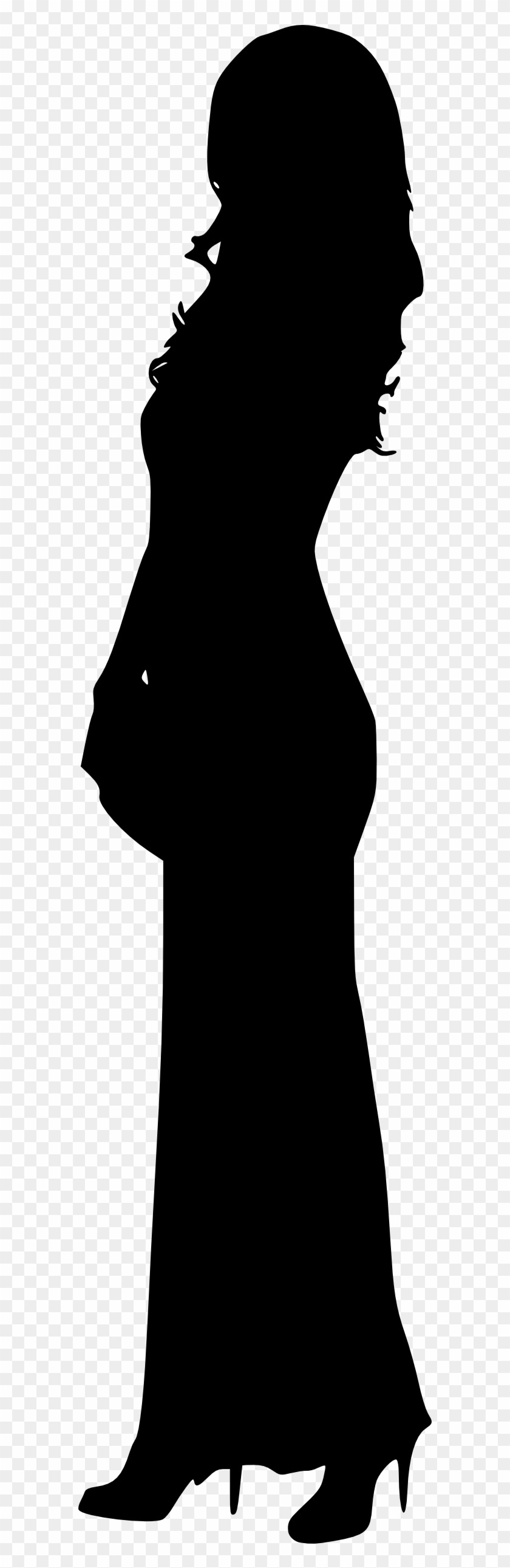 30 Woman Silhouettes - Woman Silhouette Png #370897
