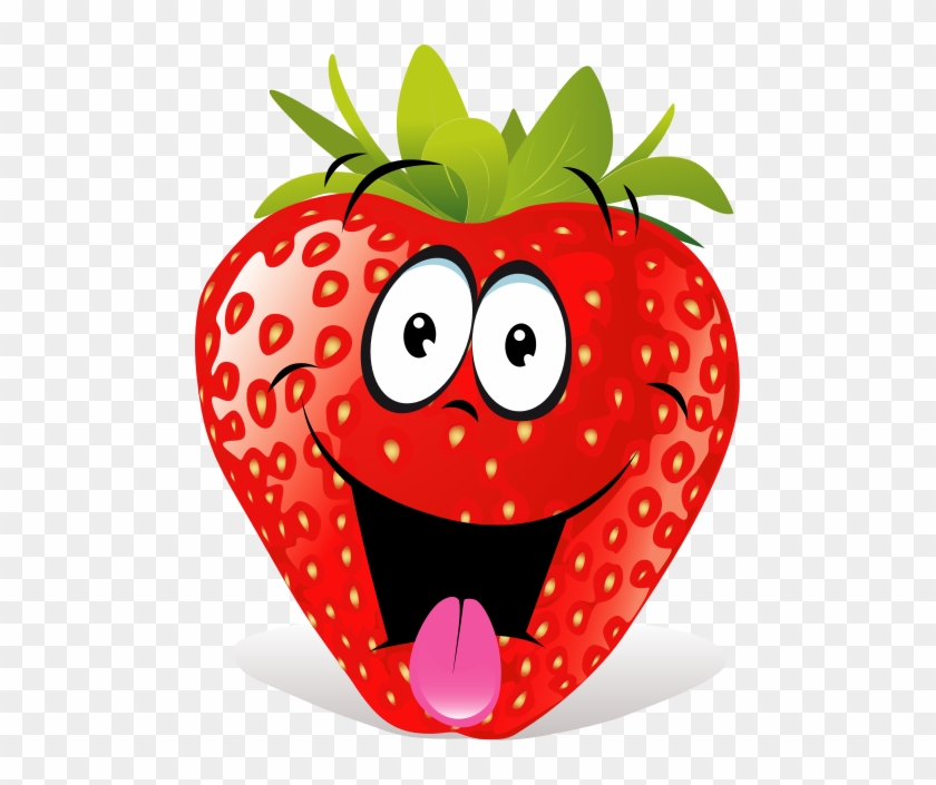 Free Cute Strawberry Clipart Png - Strawberry Cartoon #370987
