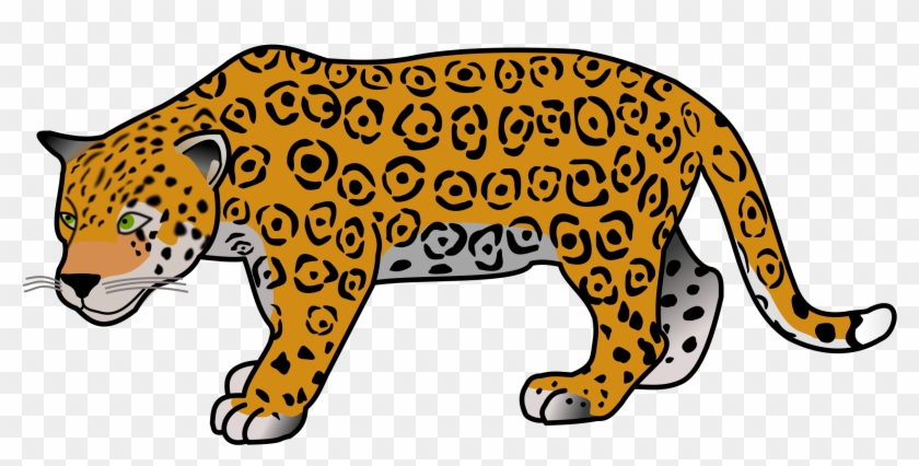 Jaguar Clipart Jungle Animal - Jaguar Cartoon #371007