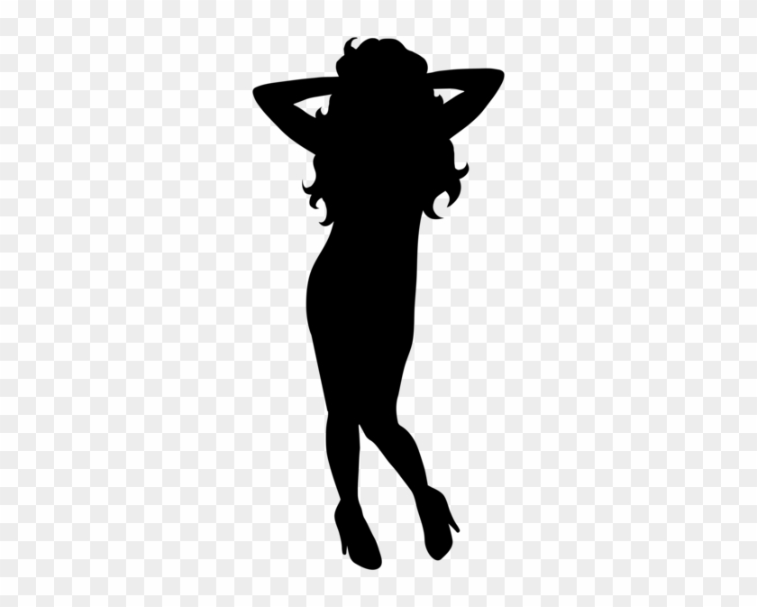 0, - Dancing Woman Silhouette Png #371023