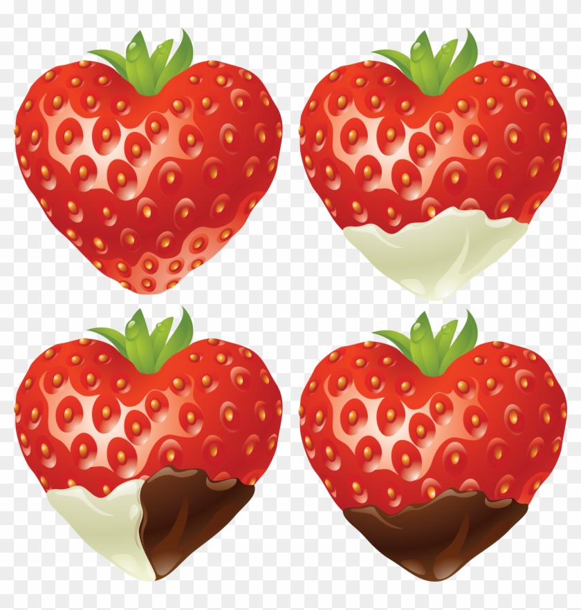 Chocolate Transparent Png File - Cafepress Strawberry Fruit & Flowers Full/queen #371041
