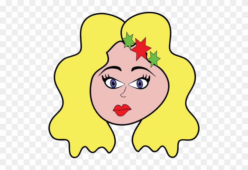 Pretty Woman Blonde Hair - Pretty Hair Clip Art #371055