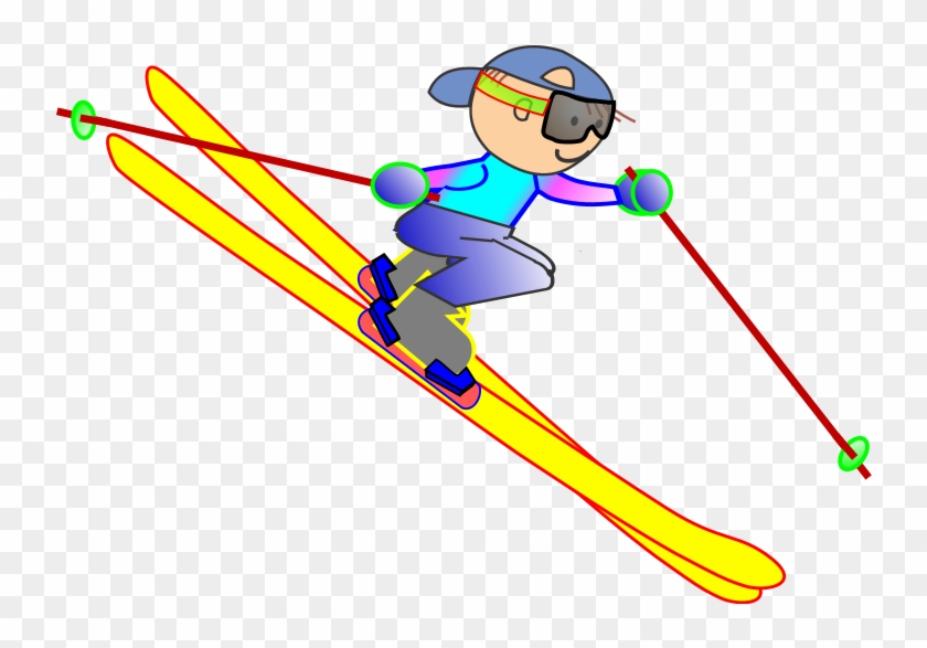 Pin Snow Skier Clipart - Skier Clip Art Free #371094