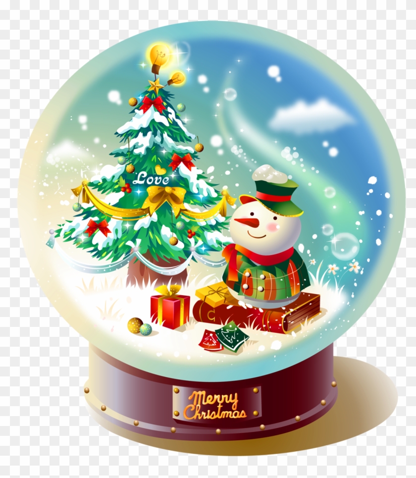 Transparent Christmas Snowglobe With Snowman Png Picture - Transparent Christmas Snowglobe With Snowman Png Picture #371128