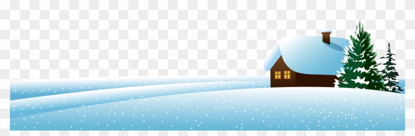 Interesting Horizon Clipart Snow Free Pages Horizon - Winter Clipart Png #371144