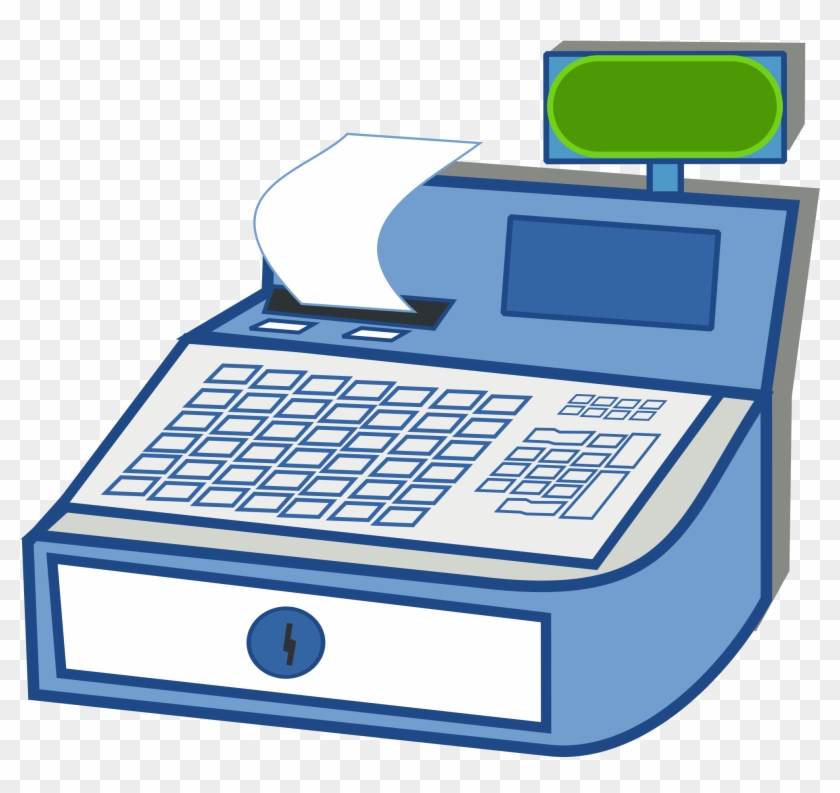 Rear Clipart Cash Register - Cash Register Clipart Png #371152