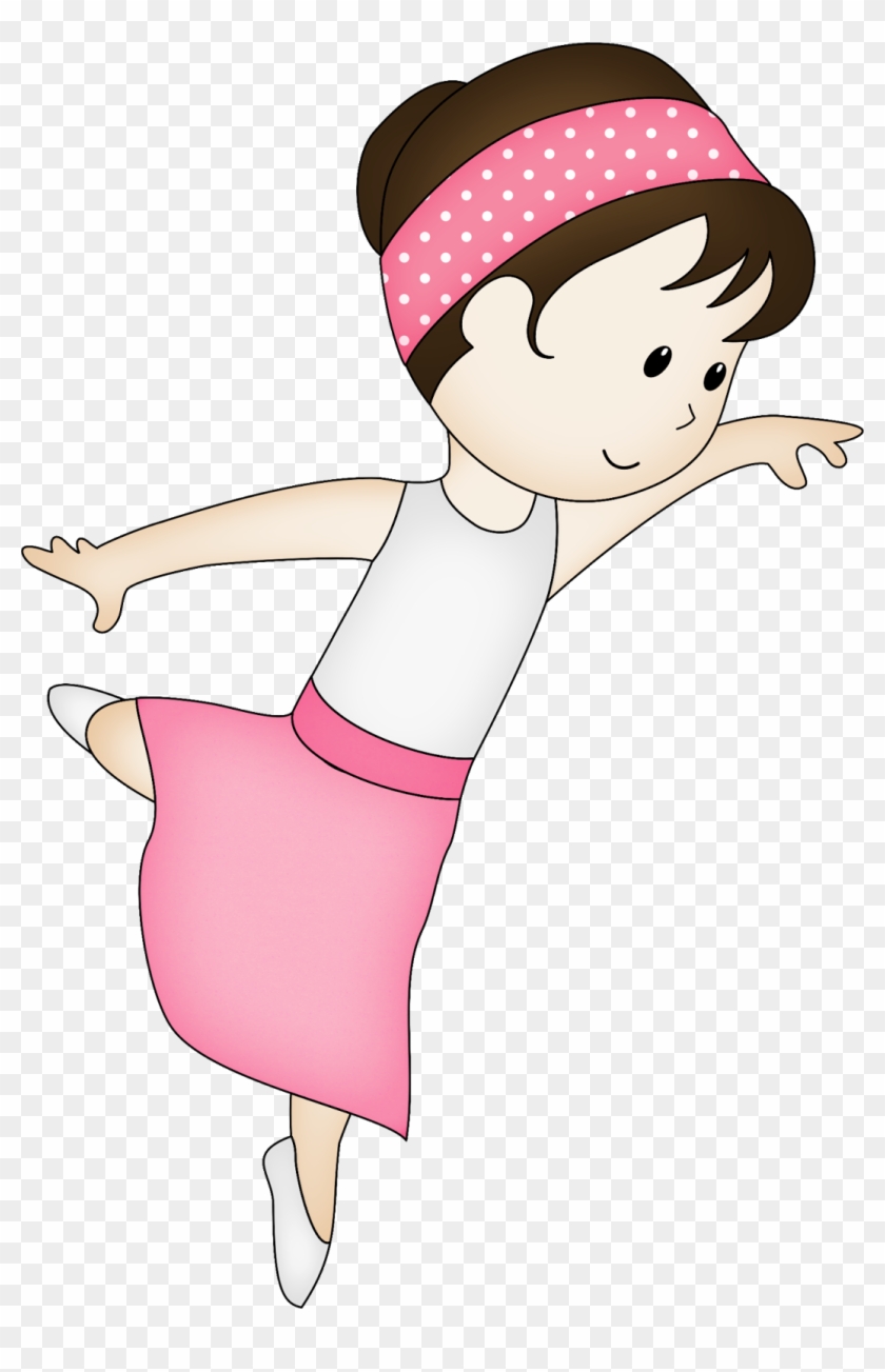 Pretty Ballerinas Clip Art - Cartoon #371175