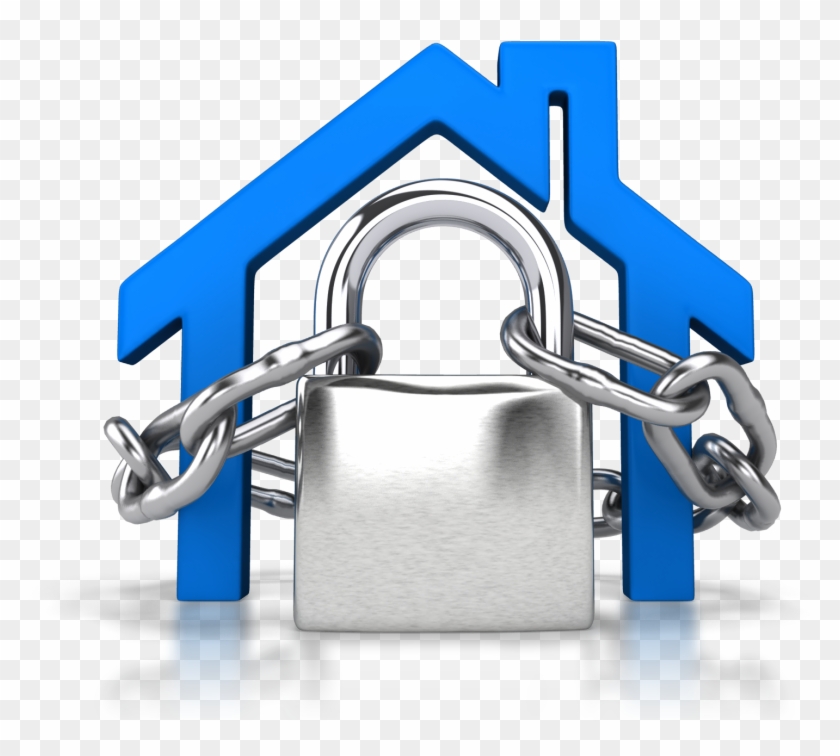 Padlock House Free Png Image - Theft And Burglary Insurance #371194