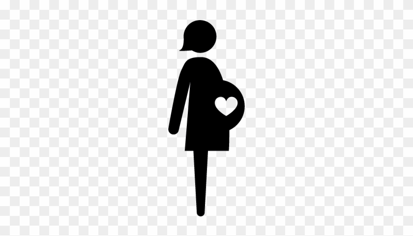 Pregnant Woman Â‹† Free Vectors, Logos, Icons And Photos - Pregnant Icon Transparent #371202