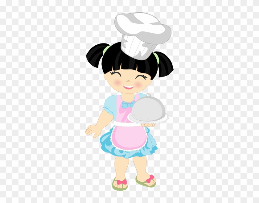 Кулинарная Книга - Desenho Chef De Cozinha Menina Png #371257