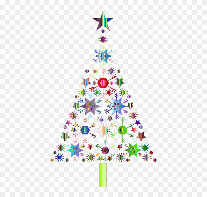Colorful Christmas Cliparts - Christmas Tree #371306