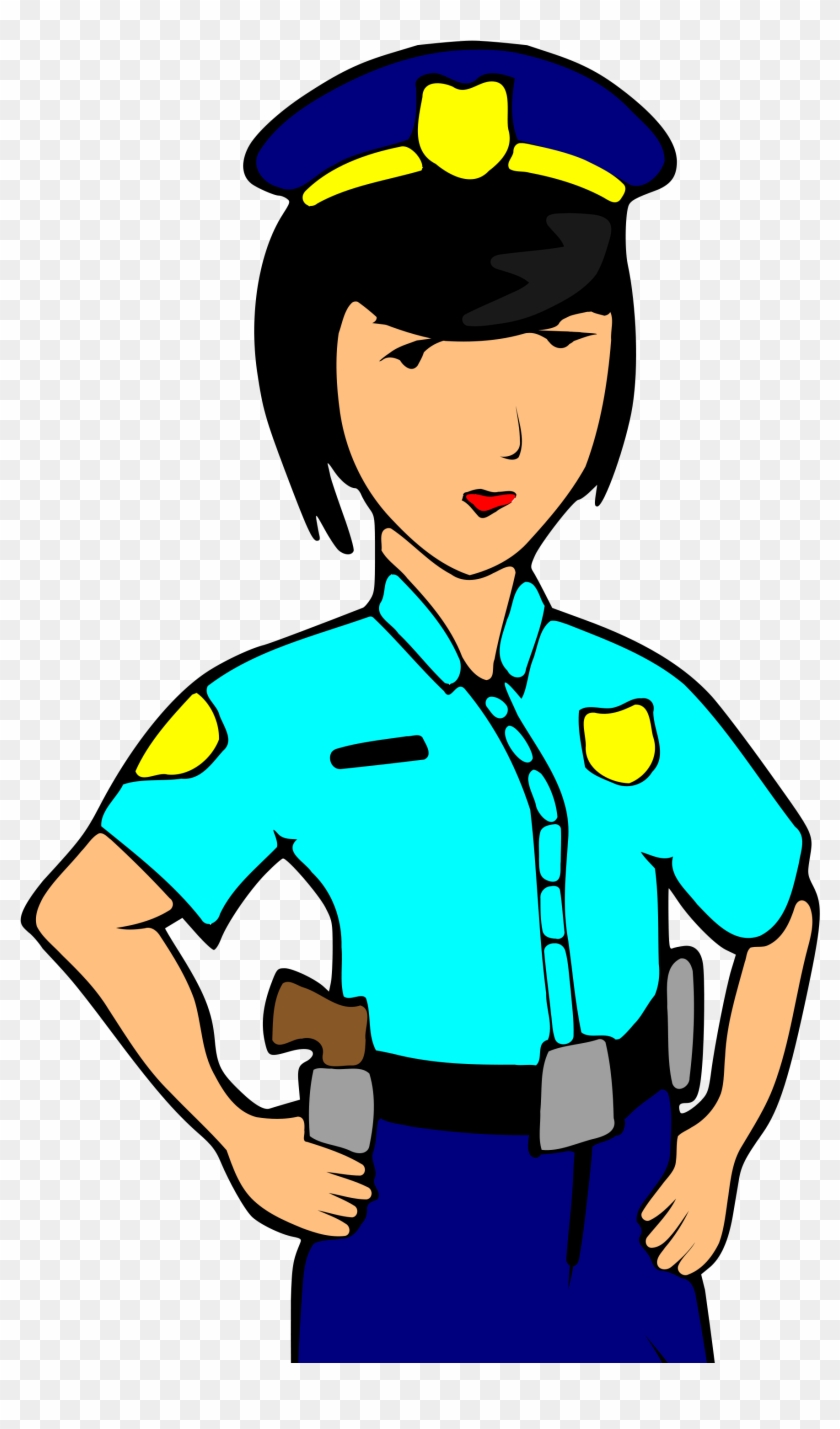 Open - Police Officer Clipart #371326