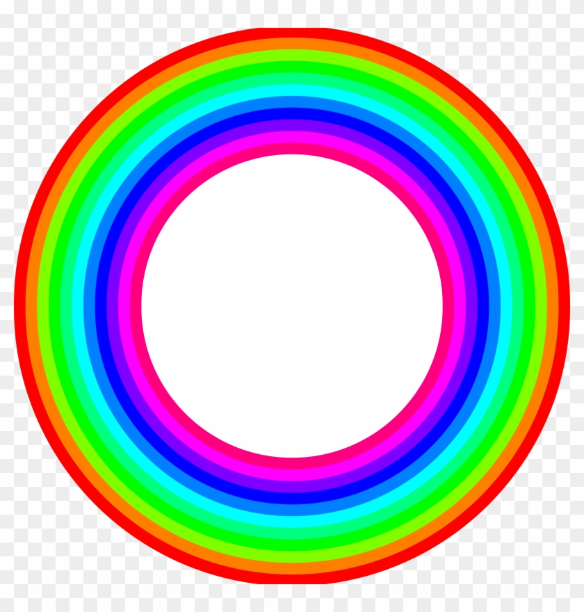 Color Clipart Rainbow - Color #371354